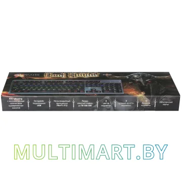 Клавиатура Oklick 970G Dark Knight картинка 10